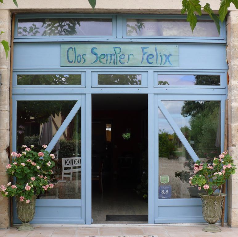 Chambres D'Hotes Du Clos Semper Felix Sainte-Bazeille Exterior photo